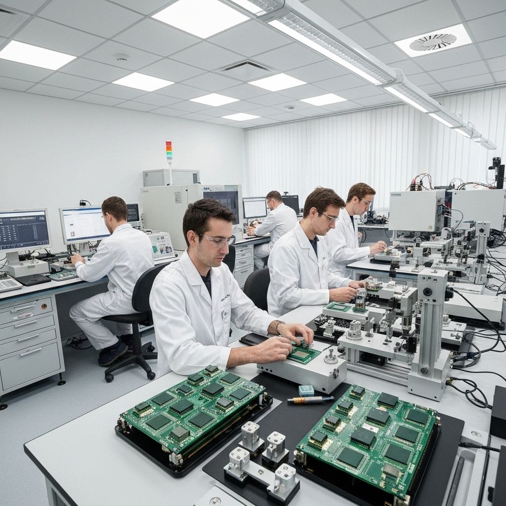 Semiconductor testing laboratory